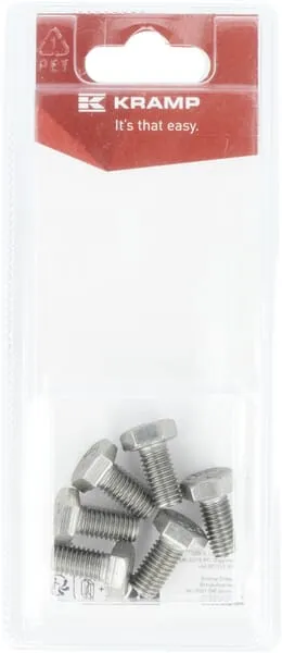 Šroub z nerezové oceli M8 x 16 mm, A2 (6)
