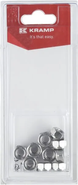 Samojistná matice z nerezové oceli M8 x 1,25 (10)