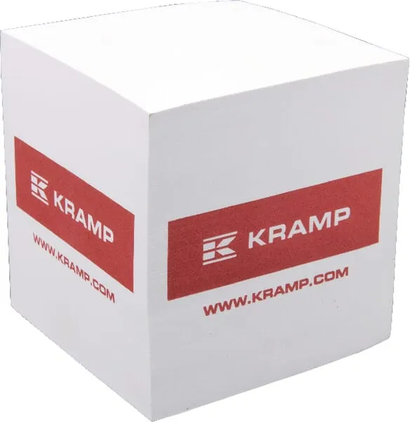 Notes v podobě kostky Kramp