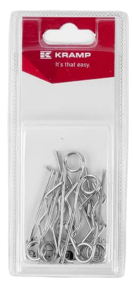 Pružinová závlačka dvojitá