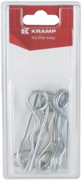 Pružinová závlačka dvojitá 3 mm (6)