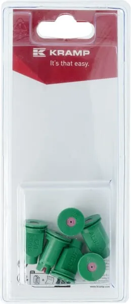 Postřikovací tryska zelená 80° (6)