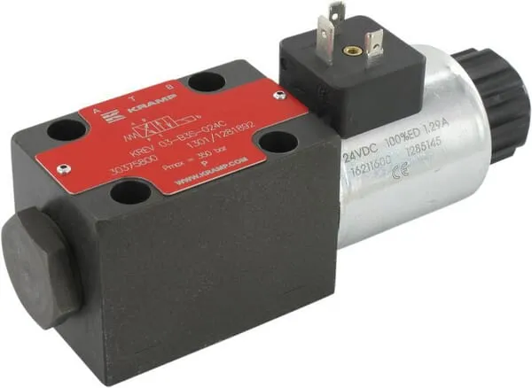 Cetop 03 KRAMP ventily 4/2 NG6 350 barů, KREV