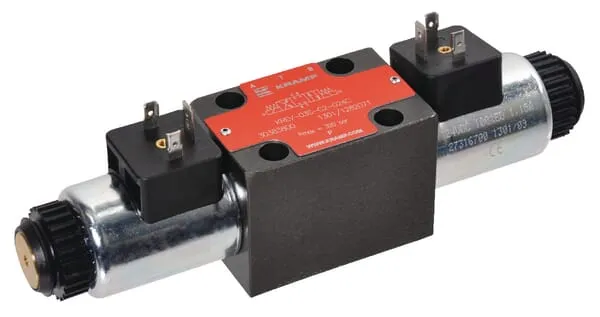 Cetop 03 KRAMP ventily 4/3 NG6 320 barů, KREV