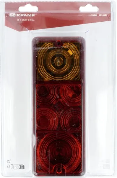 Zadní světlo 210x83x59 mm, 3F