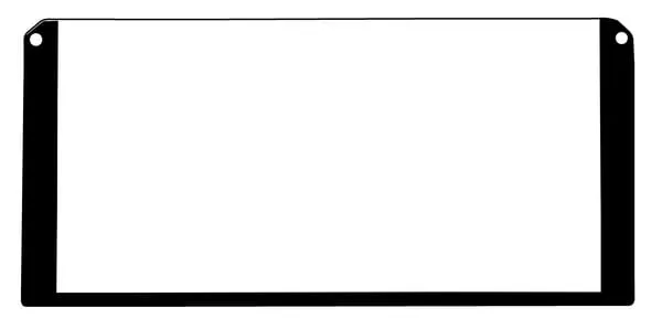 Přední okno spodní