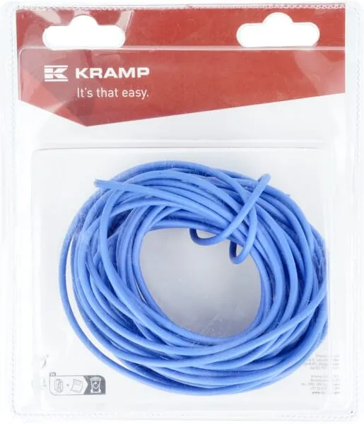 Elektrický kabel, modrý, 1 x 1,5 mm², 10 m (1)