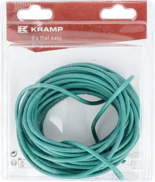 Elektrický kabel, zelený, 1 x 2,5 mm², 10 m (1)