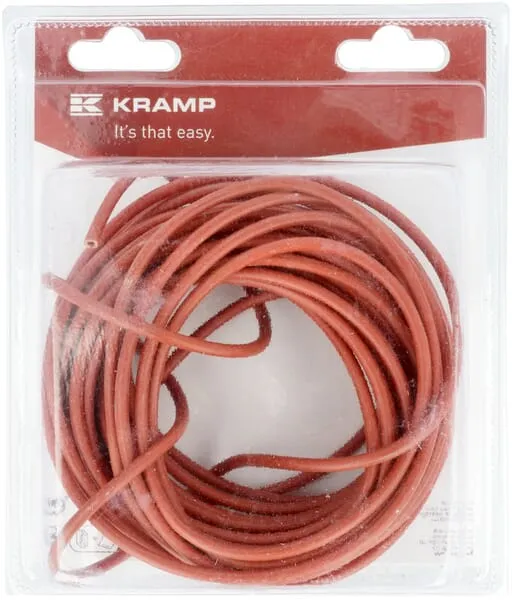 Elektrický kabel, červený, 1 x 2,5 mm², 10 m (1)