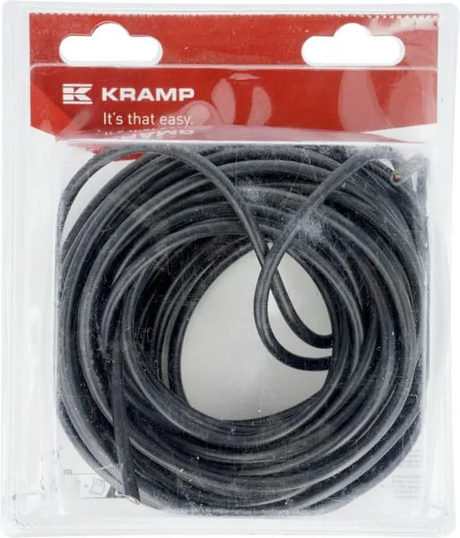 Elektrický kabel, černý, 1 x 4,0 mm², 10 m (1)