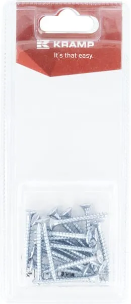 Šrouby do dřevotřísky 4 x 35 mm (20)