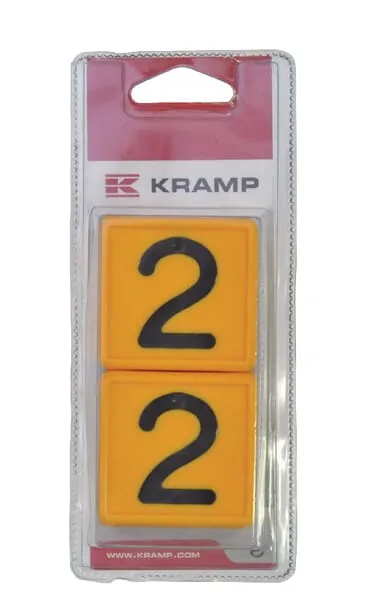 Číselný blok na obojek, č.: 2 (6)