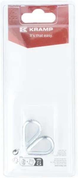 Lanová očnice Ø 4 mm, 16x11 mm (2)