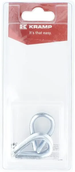 Lanová očnice Ø 6 mm - 25x18 mm (2)