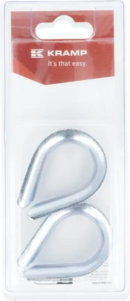 Lanová očnice Ø 10 mm, 42x31 mm (2)