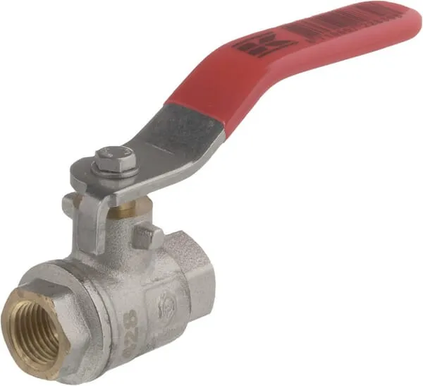 Kulový kohout BSP 2x samice 1/4" + SS rukojeť