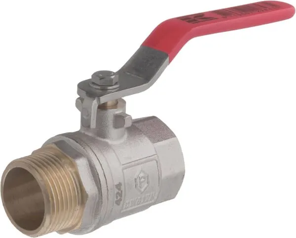 Kulový kohout BSP samice/samec 1" + SS rukojeť