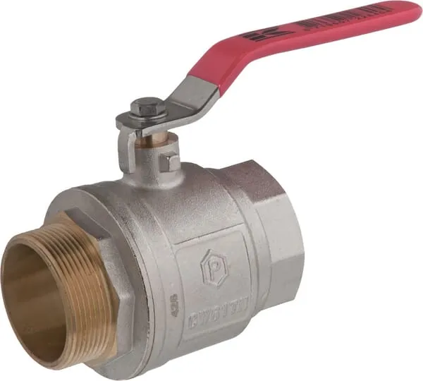 Kulový kohout BSP samice/samec 2" + SS rukojeť