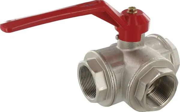 Kulový kohout L 11/2" IT/IT 3-cestný