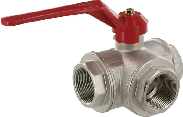 Kulový kohout T 11/2" IT/IT 3-cestný