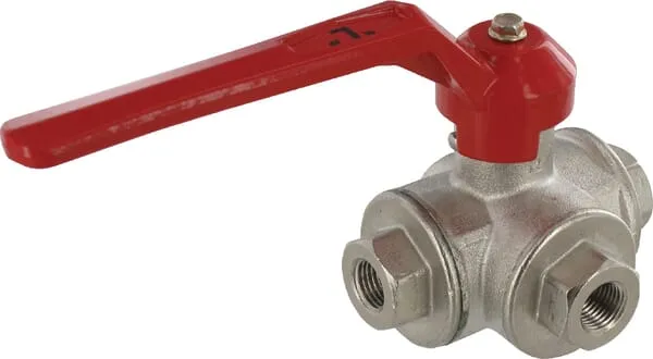 Kulový kohout L 1/4" IT/IT 3-cestný
