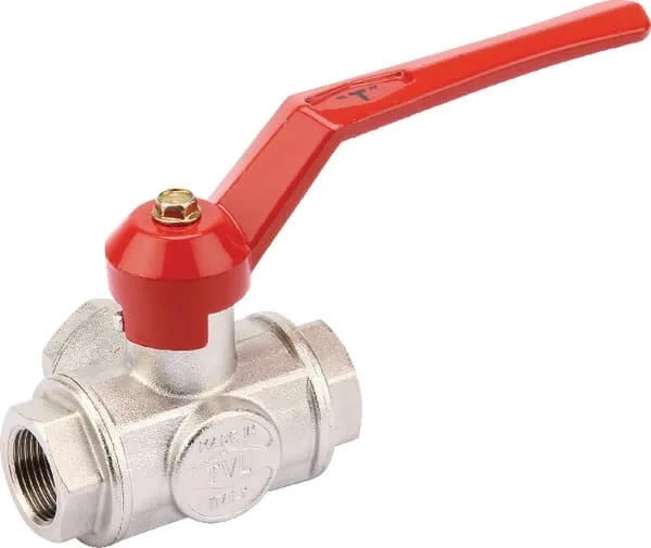 Kulový kohout T 3/4" IT/IT 3-cestný