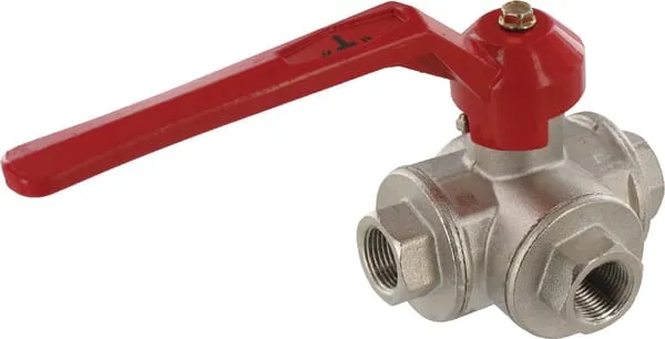 Kulový kohout T 3/8" IT/IT 3-cestný