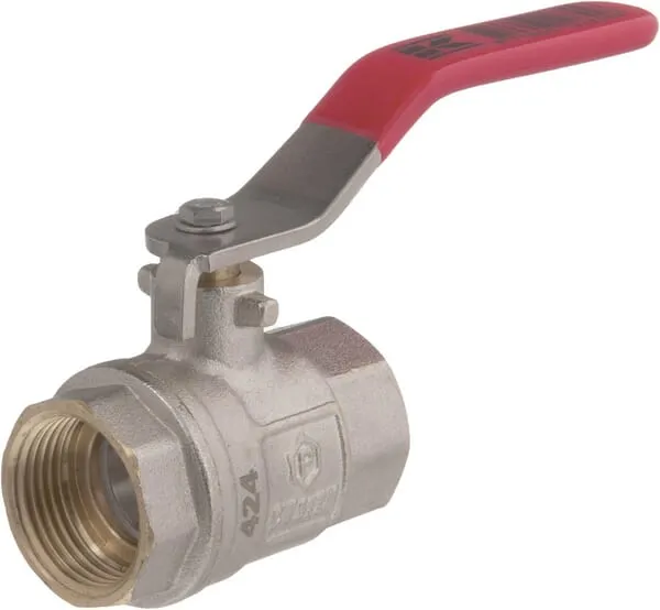 Kramp mosazný kulový ventil, BSPT 2x vnitřní závit