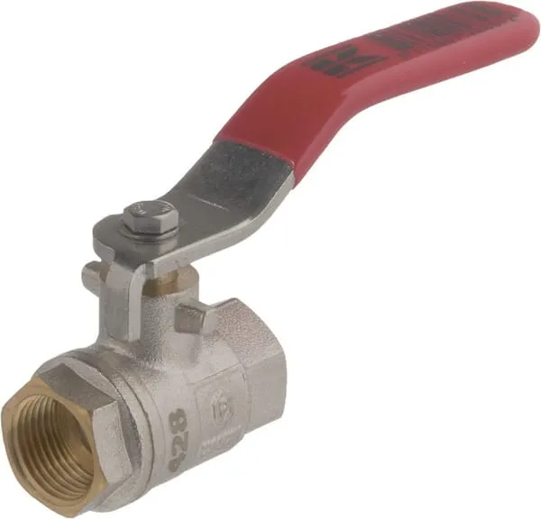 Kulový kohout BSP 2x samice 3/8" + SS rukojeť