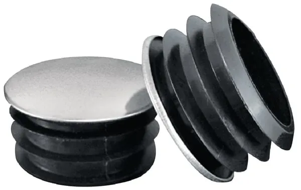 Kulátá zátka chrom