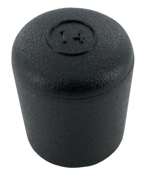 Kónická krytka - metrická - černá