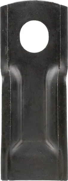 Nůž rotační sekačky rotace vlevo / vpravo 132 x 50 x 4 mm; ovál otvor 23 x 20,5 mm; vhodný pro Taarup; 25 ks/bal.