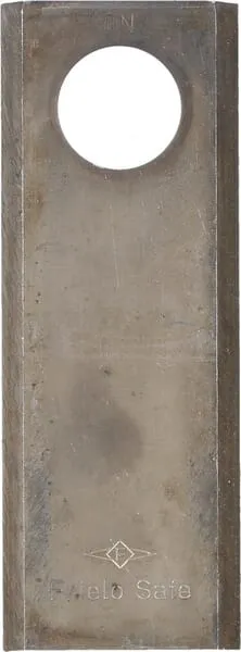 Nůž rotační sekačky rotace vlevo / vpravo 110 x 40 x 3 mm; otvor Ø 20,5 mm; vhodný pro Taarup; 25 ks/bal.