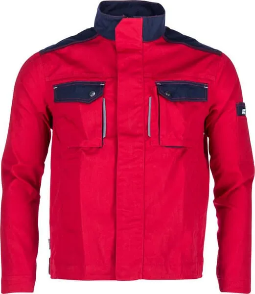 Pracovní bunda, červená/modrá, vel. XL, Kramp Original
