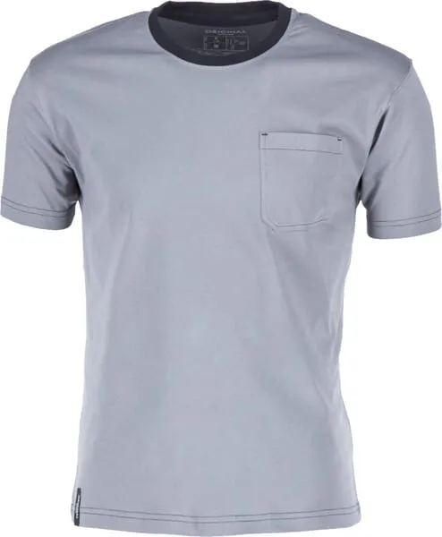 Triko, krátký rukáv, šedá/černá, vel. 2XL, Kramp Original