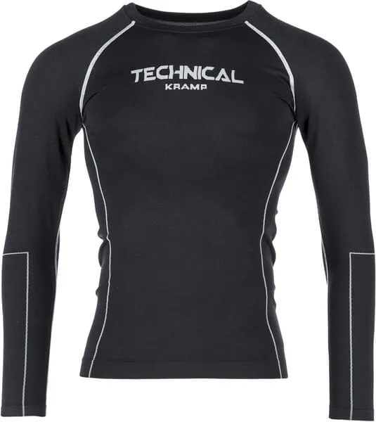 Bezešvé termo triko s dlouhým rukávem