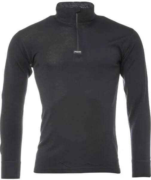 Podvlékací rolák z merino vlny se zipem u krku a dlouhými rukávy, Kramp Active