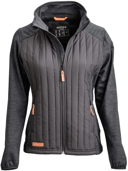 Dámská bunda, hybridní fleece