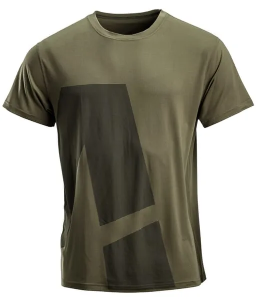 Pánské triko, krátký rukáv, olivové, Kramp Active
