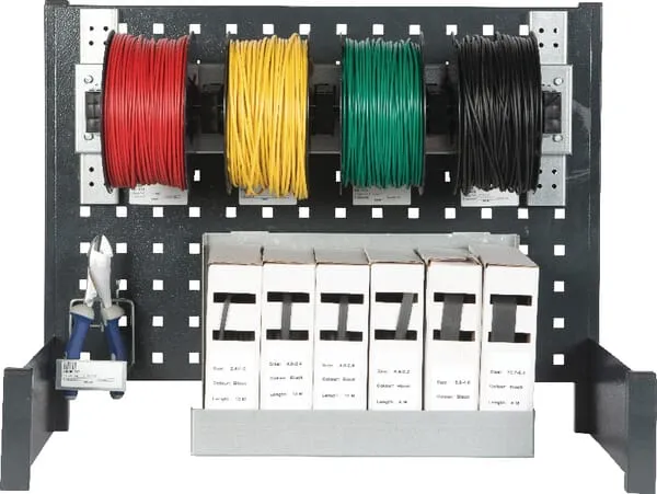 Kabely 1,5 mm² a smršťovací bužírky