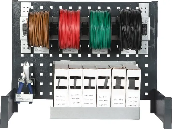 Kabely 2,5 mm² a smršťovací bužírky