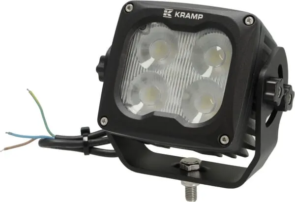 Pracovní světlo LED 10/45 V, 70 W, 6000 lm, čtvercové, bílé, s vyhříváním, Kramp