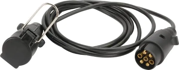 Kabel se 7pólovým konektorem/zásuvkou, 2,8 m