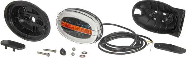 Přední multifunkční oválné světlo LED 12-24 V, KRAMP