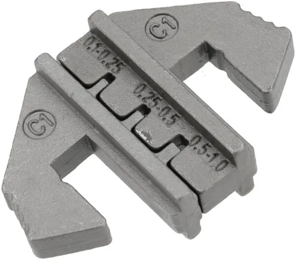 Sada krimpovacích matric pro otevřené svorky (0,1-1 mm²)