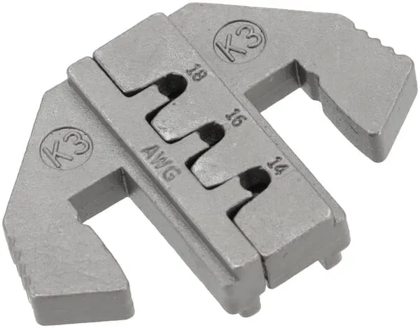 Sada krimpovacích matric pro otevřené svorky Deutsch, řada DT (1,0-2,5 mm²)