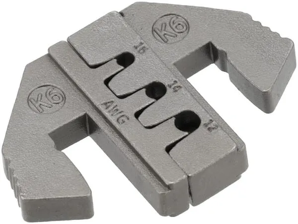 Sada krimpovacích matric pro otevřené svorky Deutsch, řada DT (1,5-4,0 mm²)