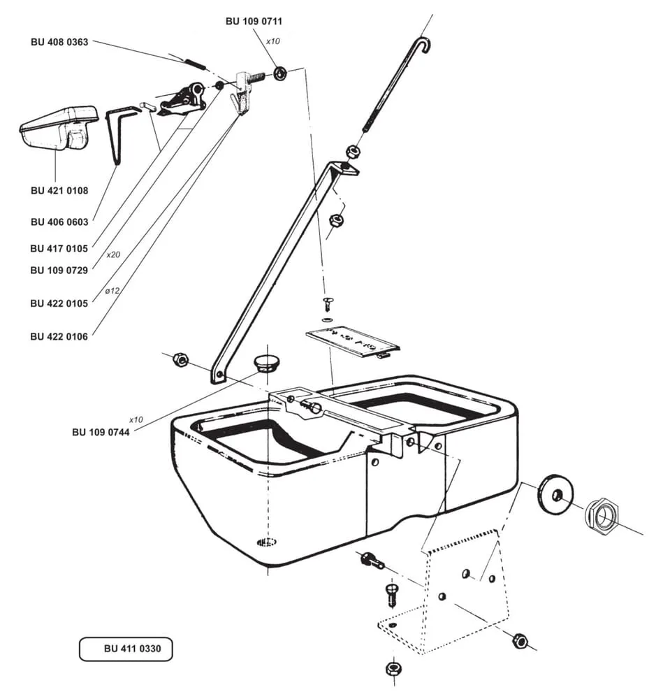 Náhradní díly Biglac 55 T