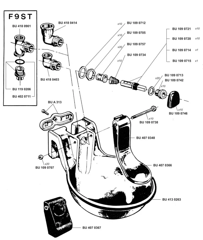 Náhradní díly F9S