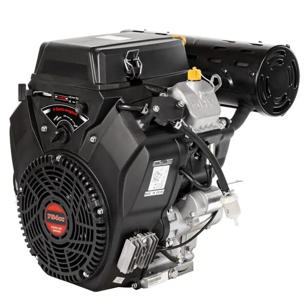 Motor, horizontální, 24,1 HP, 25,4x80 mm